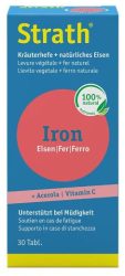 Strath Iron natürliches Eisen + Kräuterhefe (30 Stk)