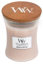 WoodWick, Woodwick - Vanilla & Sea Salt