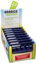 Anabox Medidispenser 7 Tage blau (1 Stk)