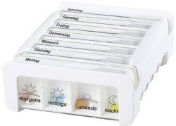 Anabox Medidispenser compact 7 Tage weiss (1 Stk)