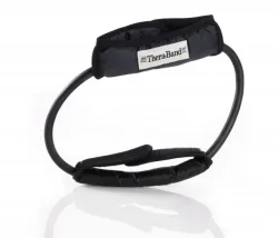 TheraBand Tubing Loop schwarz spezial stark (1 Stk)