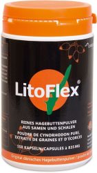 LitoFlex Hagenbuttenpulver Kapseln (150 Stk)