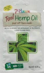 7th Heaven Real Hemp Oil Peel-off Face Mask (1 Stk)