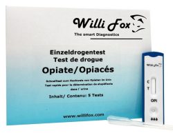Willi Fox Forensischer Drogentest Opiate Urin (5 Stk)