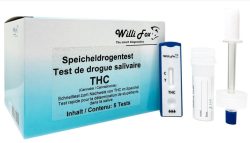 Willi Fox Forensischer Speicheldrogentest THC (5 Stk)