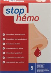 stop hémo blutstillende Watte steril (5 Stk)