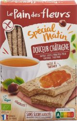Les Pain des fleurs Blumenbrot Spécial Matin Kastanie (230g)