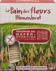 Le Pain des fleurs Blumenbrot Knusprige Bio Hafer-Schnitten (150g)