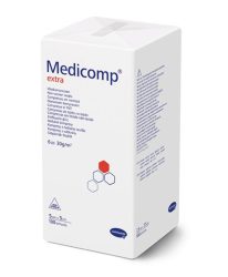Medicomp Vlieskompressen, Extra 6-fach, S30, 5x5cm, unsteril (100 Stk)