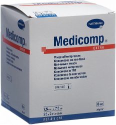 Medicomp Extra 6 fach S30 7.5x7.5cm (25x2 Stück)