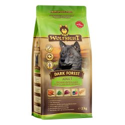 WOLFSBLUT Nassfutter Hund Adult Dark Forest mit Wild und Süßkartoffel 2 kg