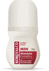 Borotalco Men Deo Roll-on Absolute ExtraDry Amber (50ml)