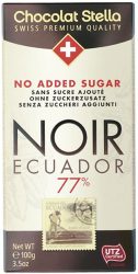 Chocolate Stella Schokolade Noir 77% Ecuador (100g)