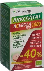 ARKOVITAL Acerola 1000 Tabletten Bio (2x30 Stk)