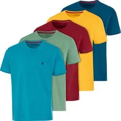 Otto Kern 5er Pack Herren T-Shirts aus Baumwolle
