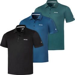 Regatta 3er Pack Herren Sport-Polos, schnelltrocknend