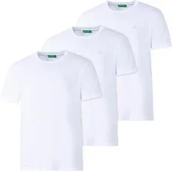 Benetton 3er Pack Undershirts, weich und angschmiegsam