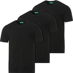 Benetton 3er Pack Undershirts, weich und angschmiegsam
