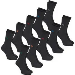 Benetton 10er Pack Socken hoch für Damen und Herren