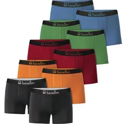 Benetton 10er Pack Boxershorts aus Baumwolle