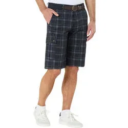 Glattsand Herren Cargo-Bermudas mit Gürtel