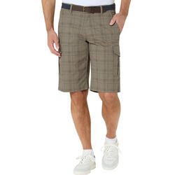 Glattsand Herren Cargo-Bermudas mit Gürtel
