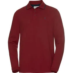 Jacques Britt Herren Poloshirt Piqué langarm