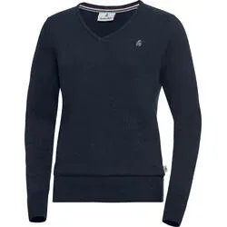 Jacques Britt Damen Pullover mit V-Ausschnitt
