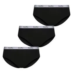 Benetton 3er Pack Damen Slips hoch