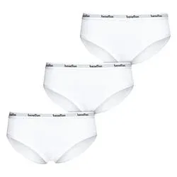 Benetton 3er Pack Damen Slips hoch