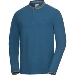 Stone Rich Herren Henley Shirt langarm