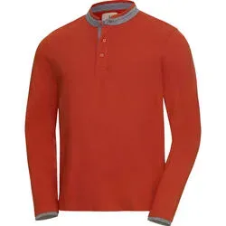 Stone Rich Herren Henley Shirt langarm