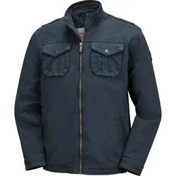 Glattsand Herren Baumwoll-Jacke, hautfreundlich mit Stretch und praktischen Taschen