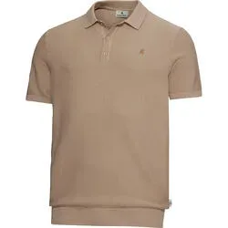 Jacques Britt Herren Strick-Poloshirt kurzarm