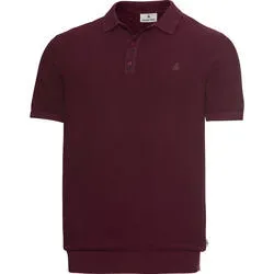 Jacques Britt Herren Strick-Poloshirt kurzarm