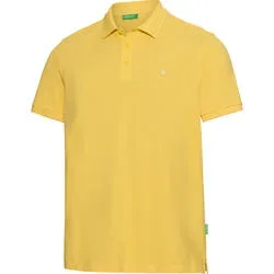 Benetton Poloshirt kurzarm unisex, unifarben aus 100% Baumwolle 