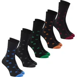 Benetton 5er Pack Socken gemustert hoch