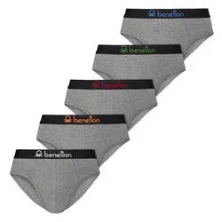 Benetton 5er Pack Herren Slips