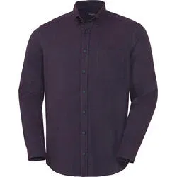 HENSON&HENSON Herren Flanellhemd