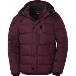Zerberus Herren Steppjacke Struktur