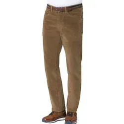 Franco Bettoni Herren 5-Pocket-Cordhose mit Gürtel
