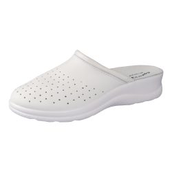 wonderwalk Pantolette mit Leder für Damen, Größe: 41, weiß
