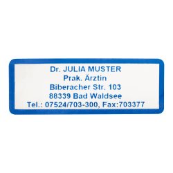 Namensaufkleber 