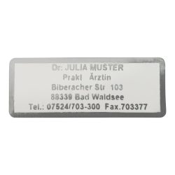 Namensaufkleber 