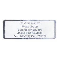 Namensaufkleber 