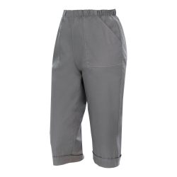 Capri-Hose, Größe: S, grau