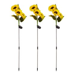 XXL-LED-Solar-Gartenstecker 