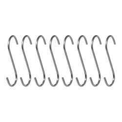 Universal-Haken ?Edelstahl?, 8 Stück