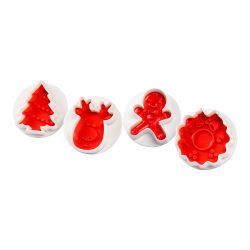 3D-Ausstecher-Set ?Stempel?, 4-teilig