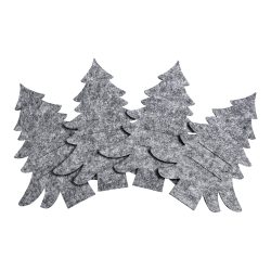 Bestecktaschen ?Tannenbaum?, 4 Stück